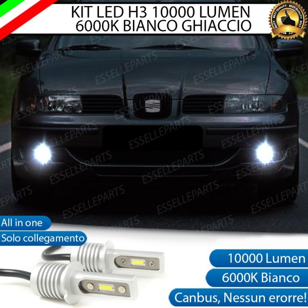 Kit Full LED H3 10000 Lumen Fendinebbia SEAT LEON I