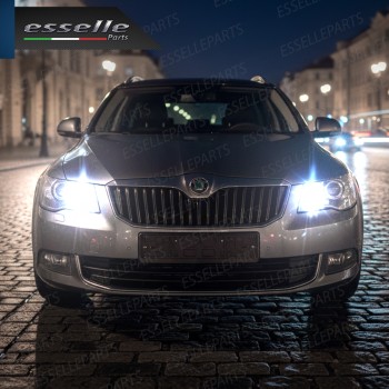 Kit LED H3 Skoda Superb MK2 CANBUS 7000 Lumen Abbaglianti