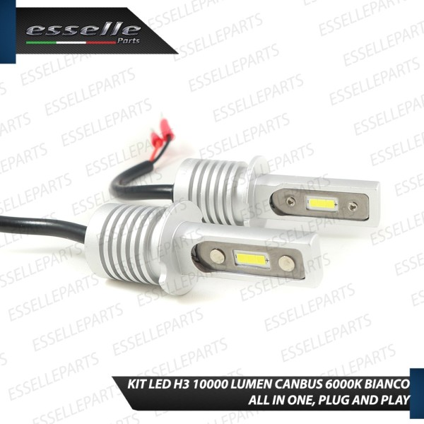 Kit Full LED H3 10000 Lumen Fendinebbia OPEL ASTRA G