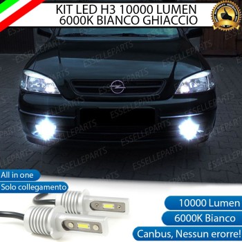 Kit Full LED H3 10000 Lumen Fendinebbia OPEL ASTRA G Kit Full LED H3 10000 Lumen Fendinebbia OPEL ASTRA G