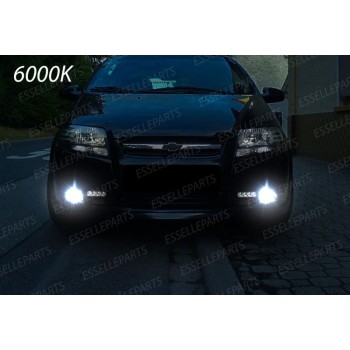 Kit Full LED H3 10000 Lumen Fendinebbia CHEVROLET KALOS