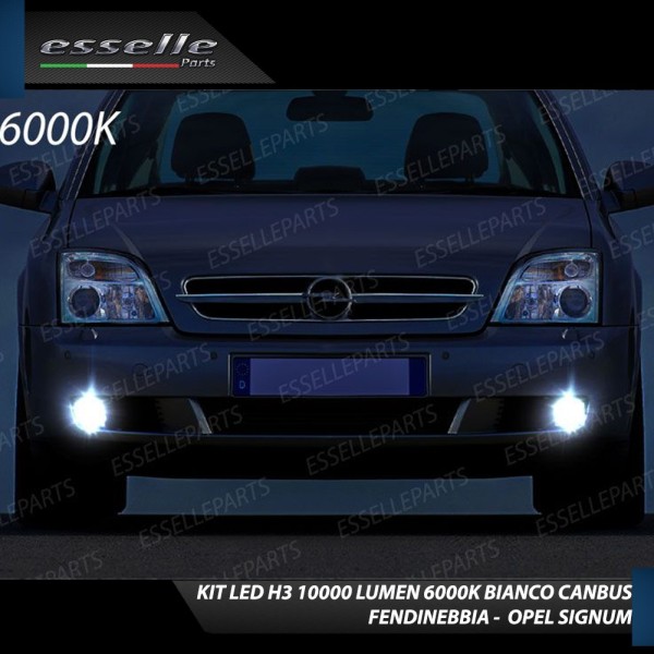 Kit Full LED H3 10000 Lumen Fendinebbia OPEL SIGNUM