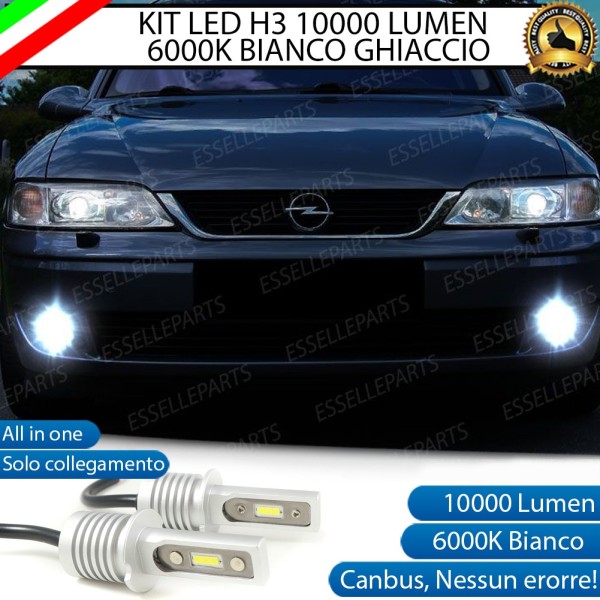 Kit Full LED H3 10000 Lumen Fendinebbia OPEL VECTRA B