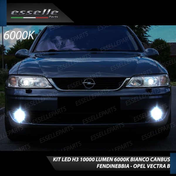 Kit Full LED H3 10000 Lumen Fendinebbia OPEL VECTRA B