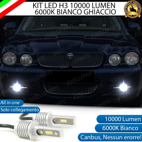 Kit Full LED H3 10000 Lumen Fendinebbia JAGUAR XJ8