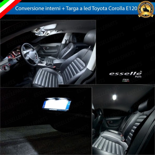 Led interni + Targa TOYOTA COROLLA E120