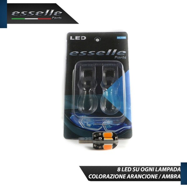 Coppia lampade T10 W5W da 8 LED Canbus Per Frecce