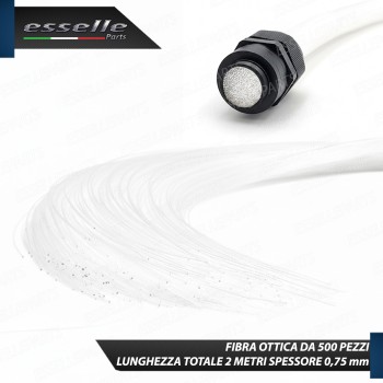 Kit Cielo Stellato Led per Honda Jazz MK3 RGBW 500 Fibre Ottiche da 2 Metri 16W