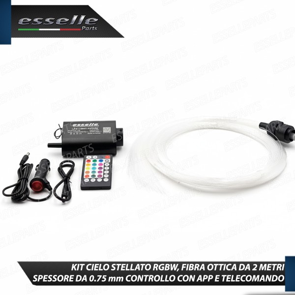 Kit LED Cielo Stellato Skoda Superb 3 RGBW 500 Fibra Ottica