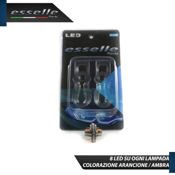 Coppia Lampade T10 W5W 8 LED per Frecce Laterali Grande Punto ABARTH