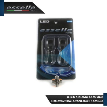 Coppia Lampade T10 W5W 8 LED per Frecce Laterali Hyundai H350