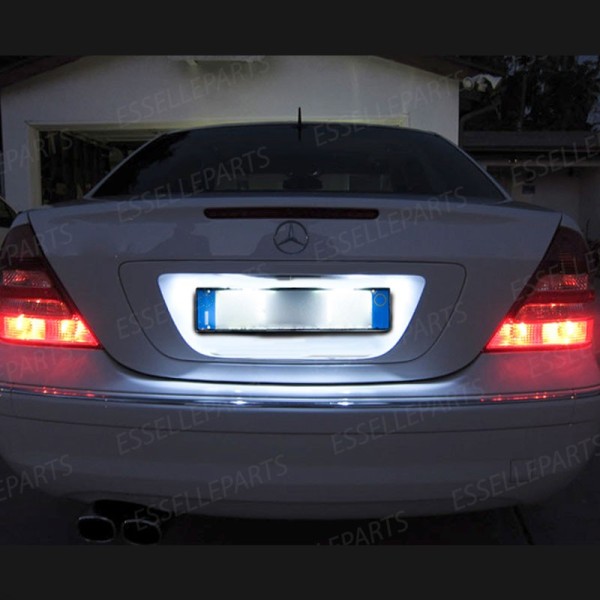 Luci targa 3 LED Canbus