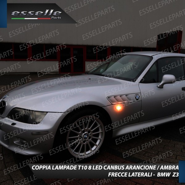 Coppia Lampade T10 W5W 8 LED per Frecce Laterali BMW Z3 E36