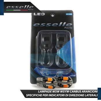 COPPIA LUCI TARGA 5 LED LANCIA DELTA T10 W5W + SPEGNI SPIA 100% No