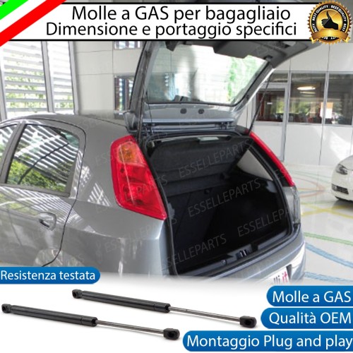 Ammortizzatori molle a gas pistoncini portellone bagagliaio FIAT GRANDE PUNTO