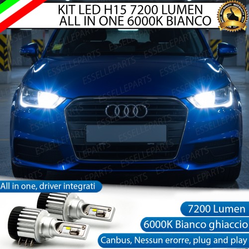 Kit LED H15 per Audi A1 Dal 2015 Abbaglianti / Luci...