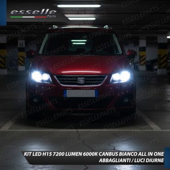 Kit Full LED H15 per Seat Alhambra 7N 7200 Lumen 6000K