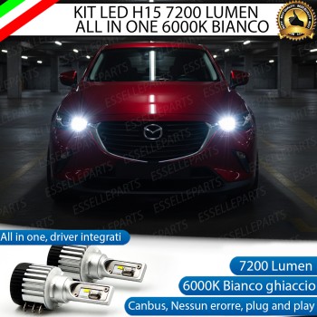 Kit Full LED H15 per Mazda CX-3 7200 Lumen 6000K