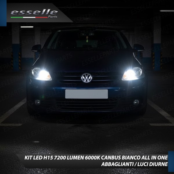 Kit LED H15 per VW Golf plus Dal 2009...