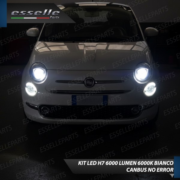 KIT LED H7 per Fiat 500 Restyling Anabbaglianti...