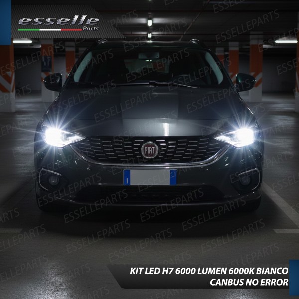Kit LED H7 Fiat Tipo MK2 6000K 6000 Lumen Canbus Compatte