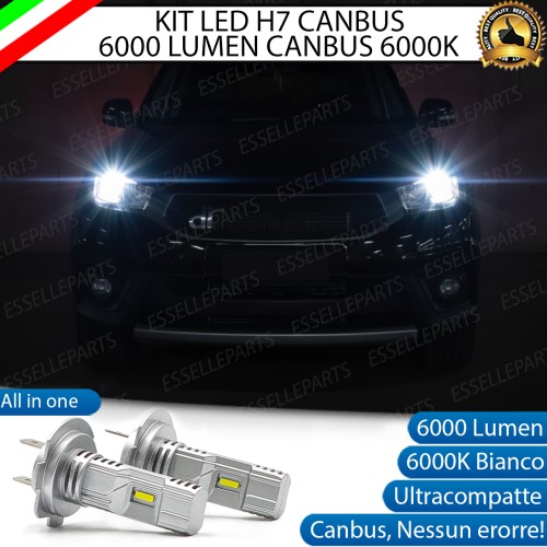 KIT LED H7 per EVO 5 Anabbaglianti 6000 Lumen 6000K ALL IN ONE Canbus