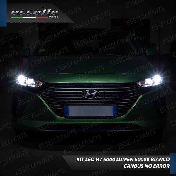 KIT LED H7 per Hyundai Ioniq Anabbaglianti 6000...