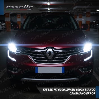Kit LED H7 Renault Koleos MK2 6000K 6000 Lumen Canbus