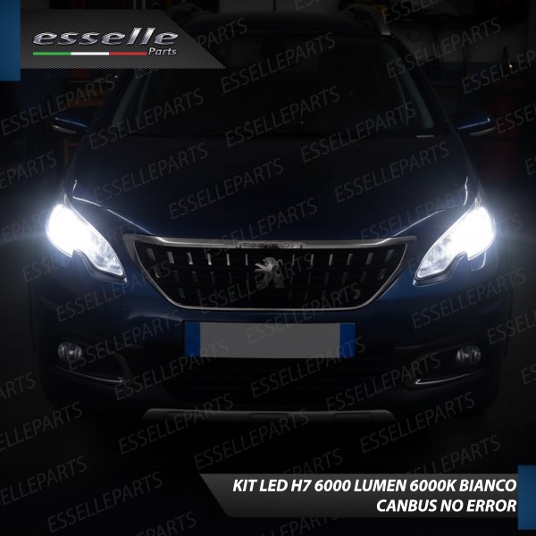 KIT LED H7 per Peugeot 2008 Anabbaglianti 6000...