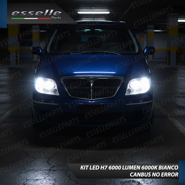 KIT LED H7 per Lancia Phedra Anabbaglianti 6000...