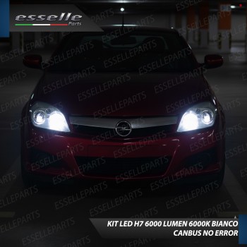 Kit LED H7 Opel Tigra Twin Top 6000K 6000 Lumen Canbus