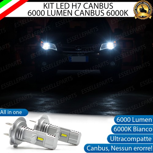 KIT LED H7 per Great Wall VOLEEX C20R Anabbaglianti 6000 Lumen 6000K Canbus