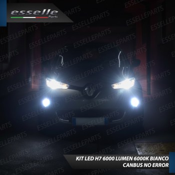 Kit LED H7 Renault Zoe 6000K 6000 Lumen Canbus Compatte