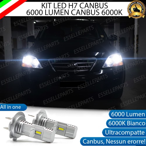 KIT LED H7 per Kia Sorento 1 Anabbaglianti 6000 Lumen...