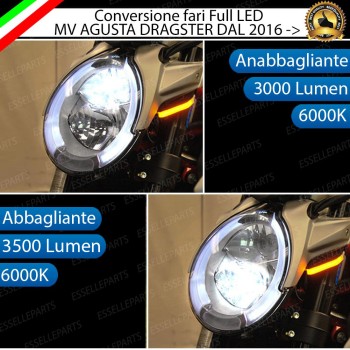Conversione Fari Full LED per MV AGUSTA Dragster 800 2020
