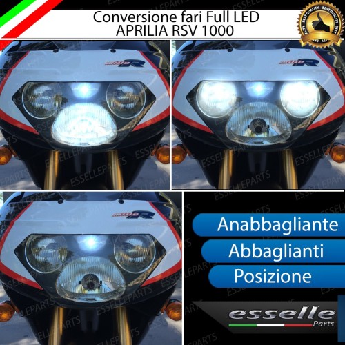 Conversione Fari Full LED APRILIA RSV (1000) (2001-2002) R