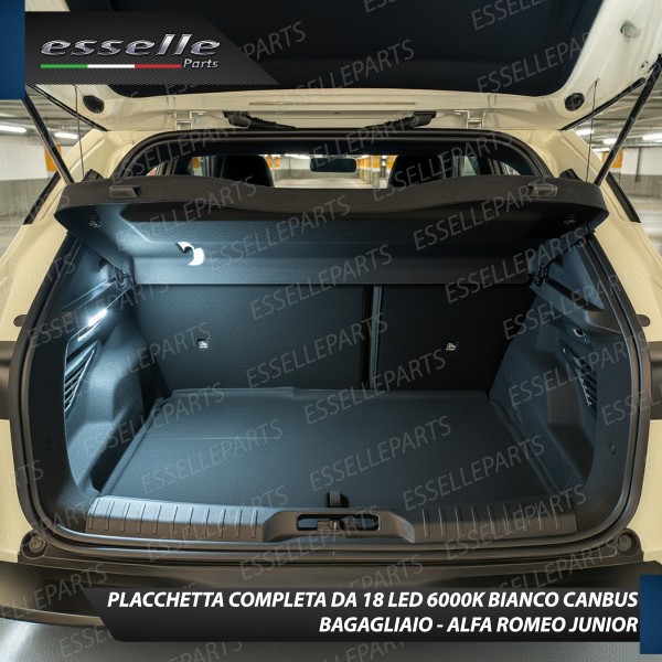 Placchetta A Led Bagagliaio 18 Led Alfa Romeo...