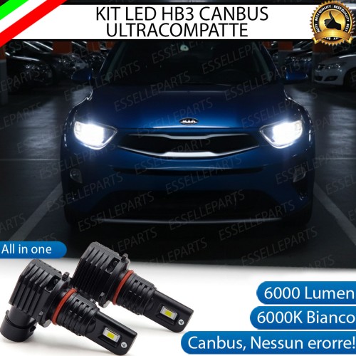 Kit LED HB3 per Kia Stonic 6000 Lumen 6000K Canbus