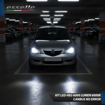 Kit LED HB3 Mazda 2 MK1 Abbaglianti Canbus 6000K Luce Bianca
