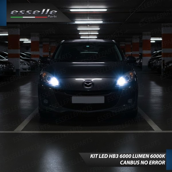Kit LED HB3 Mazda 3 MK2 Abbaglianti Canbus 6000K Luce Bianca