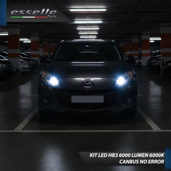 Kit LED HB3 Mazda 3 MK2 Abbaglianti Canbus 6000K Luce Bianca
