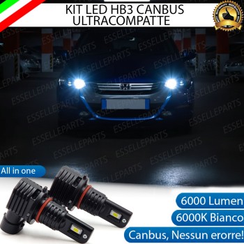 Kit LED HB3 Honda Insight Abbaglianti Canbus 6000K Bianco