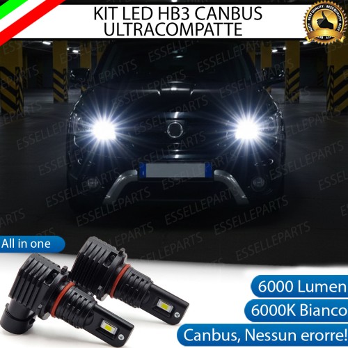 Kit LED HB3 per Fiat Freemont Abbaglianti 6000 Lumen 6000K Canbus