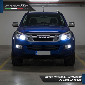 Kit LED HB3 Isuzu D-Max MK2 Abbaglianti Canbus 6000K Bianco