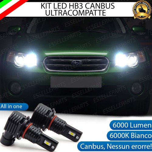 Kit LED HB3 per Subaru Outback MK3 Abbaglianti 6000 Lumen 6000K Canbus