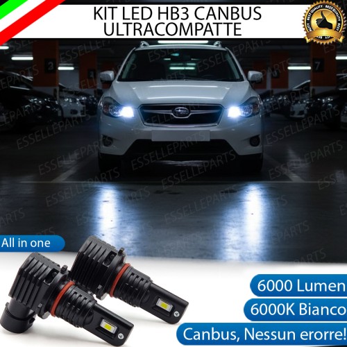 Kit LED HB3 per Subaru Impreza MK4 Abbaglianti 6000 Lumen 6000K Canbus