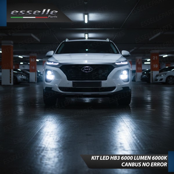 Kit LED HB3 Hyundai Santa Fè MK4 Abbaglianti Canbus 6000K