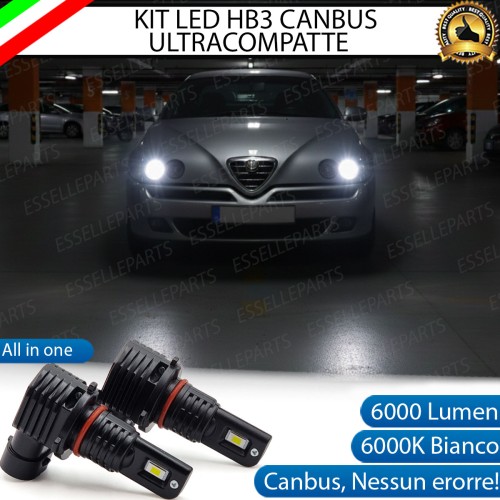 Kit LED HB3 per Alfa Romeo GTV Anabbaglianti 6000 Lumen...