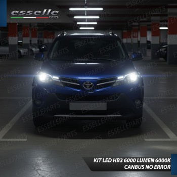 Kit LED HB3 Toyota Rav4 MK4 Anabbaglianti Canbus 6000K