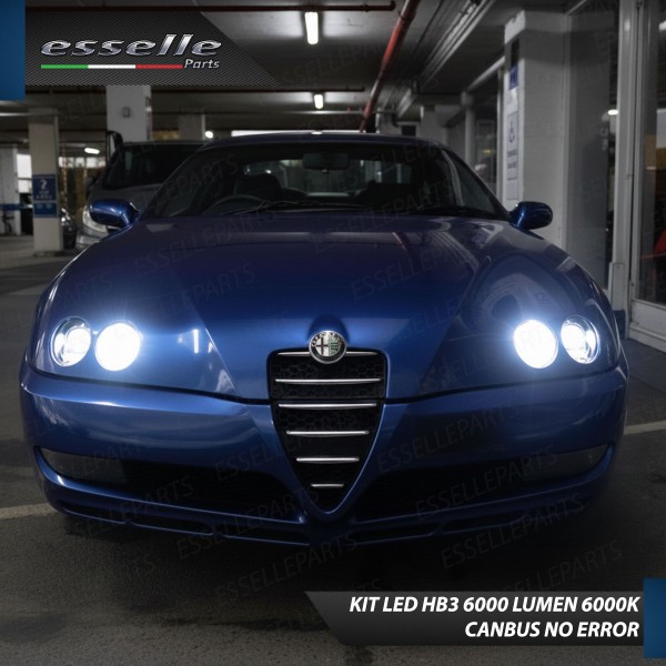 Kit LED HB3 Alfa Romeo GTV Abbaglianti Canbus 6000K Bianco
